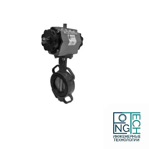 Затвор поворотный дисковый с пневмоприводом ABRA 826 одностороннего действия (с пружинным возвратом) ArTorq PA SR (-20°C...+80°C) Ду 32-300 Затвор поворотный дисковый с пневмоприводом ABRA 826 одностороннего действия (с пружинным возвратом) ArTorq PA SR (-20°C...+80°C) Ду 32-300 Москва