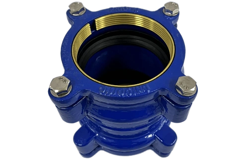 Муфта чугунная соединительная для ПЭ труб ДРК-Е Benarmo Ру10/16 Муфта чугунная соединительная для ПЭ труб ДРК-Е Benarmo Ру10/16 Москва