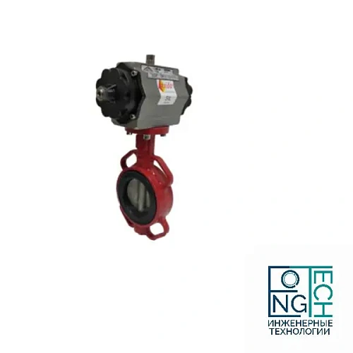 Затвор поворотный межфланцевый с пневмоприводом ABRA 866 двойного действия ArTorq PA DA (-20°C...+80°C) Ду 32-300 Затвор поворотный межфланцевый с пневмоприводом ABRA 866 двойного действия ArTorq PA DA (-20°C...+80°C) Ду 32-300 Москва