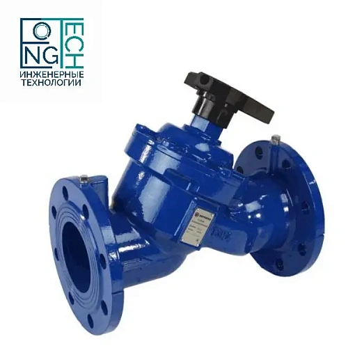 Клапан балансировочный ручной чугунный фланцевый с измерительными ниппелями Benarmo Ду32-250 Ру16 Клапан балансировочный ручной чугунный фланцевый с измерительными ниппелями Benarmo Ду32-250 Ру16 Москва