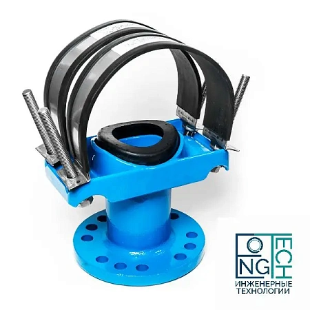 Хомуты врезные фланцевые DN 80-1000; отвод dn 50-200; PN 10/16 Хомуты врезные фланцевые DN 80-1000; отвод dn 50-200; PN 10/16 Москва