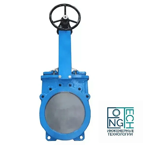 Задвижка шиберная чугунная двусторонняя межфланцевая с редуктором под электропривод Benarmo Ду500-1000 Задвижка шиберная чугунная двусторонняя межфланцевая с редуктором под электропривод Benarmo Ду500-1000 Москва