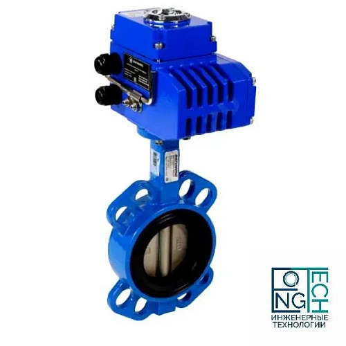 Затвор дисковый поворотный межфланцевый чугунный с нержавеющим диском манжета EPDM с электроприводом Q 230В Benarmo  Ду50-200 Ру16 Затвор дисковый поворотный межфланцевый чугунный с нержавеющим диском манжета EPDM с электроприводом Q 230В Benarmo  Ду50-200 Ру16 Москва
