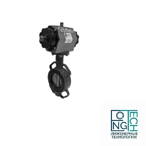 Затвор поворотный дисковый с пневмоприводом ABRA 826 одностороннего действия (с пружинным возвратом) Quifer KPM (-29°C...+80°C) Ду 32-300 Затвор поворотный дисковый с пневмоприводом ABRA 826 одностороннего действия (с пружинным возвратом) Quifer KPM (-29°C...+80°C) Ду 32-300 Москва