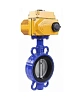 Затвор дисковый поворотный DN.ru WBV1132N-2W-Fb-H Ду250 Ру16, корпус - чугун GG25, диск - нержавеющая сталь 316L, уплотнение - NBR, с электроприводом DN.ru QT-N-040EM-O1-24ВDC-У1 24В Москва