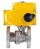 Кран шаровой DN.ru BV3232P(2pc)-FP-F-ISO-H Ду25 Ру40, корпус - сталь 316, уплотнение - PTFE, полнопроходной фланцевый с электроприводом QT-N-005EM-O1-24VDC-У1 Москва