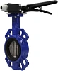 Затвор дисковый поворотный DN.ru WBV3432V-2W-Fb-H Ду80 Ру16 межфланцевый, корпус - углеродистая сталь WCB, диск - нерж.сталь 316L, уплотнение - Viton, с рукояткой и двумя концевыми датчиками LS-103 250В Москва