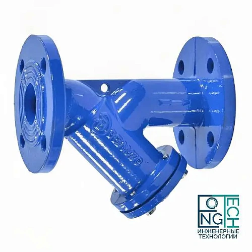 Фильтр сетчатый Y-образный чугунный фланцевый Benarmo Ду50-200 Ру16 Фильтр сетчатый Y-образный чугунный фланцевый Benarmo Ду50-200 Ру16 Москва
