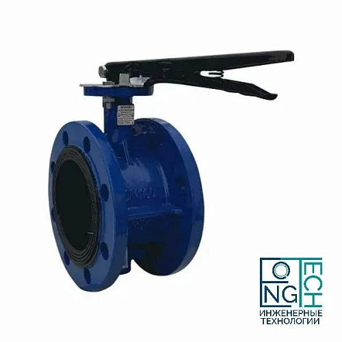 Затвор дисковый поворотный фланцевый чугунный с чугунным диском манжета EPDM с рукояткой Benarmo Ду50-200 Затвор дисковый поворотный фланцевый чугунный с чугунным диском манжета EPDM с рукояткой Benarmo Ду50-200 Москва